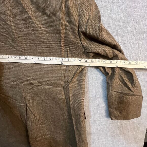 Hickey Freeman Wool Cashmere Blazer Jacket Sport Coat 44L Tan/Brown Classic - Picture 9 of 13
